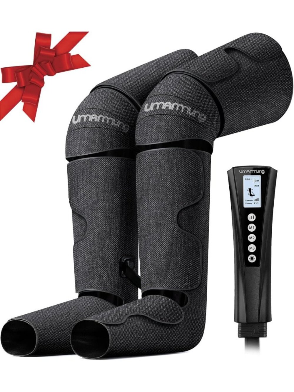 Air Compression Leg Massager with Heat - Perfect Gift for Men & Women